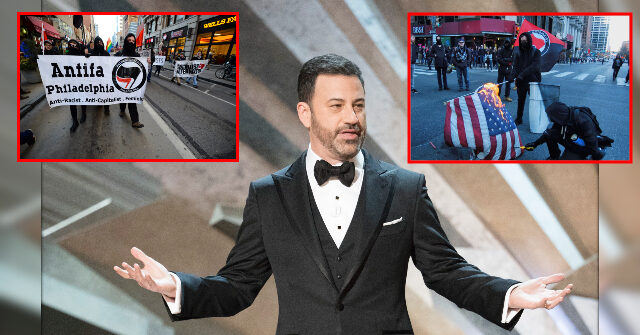 Jimmy Kimmel Says 'There Is No Antifa' in Same Week Proof of Antifa Funding Revealed by GAI Research