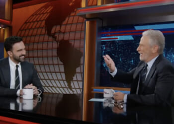 Jon Stewart Hails Socialist Mamdani's Candidacy a 'Jackie Robinson Moment' in Tongue Bath Interview