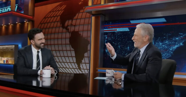 Jon Stewart Hails Socialist Mamdani's Candidacy a 'Jackie Robinson Moment' in Tongue Bath Interview