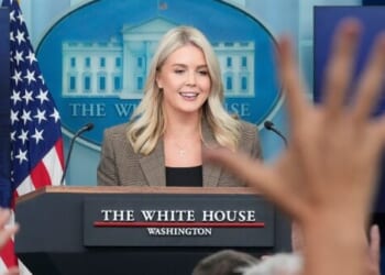 Karoline Leavitt Holds White House Press Briefing