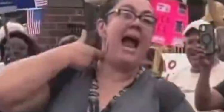 Liberal Protester at “No Kings” Rally MOCKS Charlie Kirk’s Assassination | The Gateway Pundit