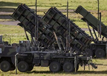 A Patriot missile battery in Lithuania.
