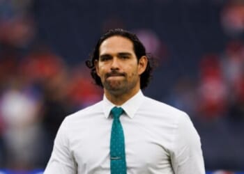 Mark Sanchez Speaks to Media After Booking for Felony Battery