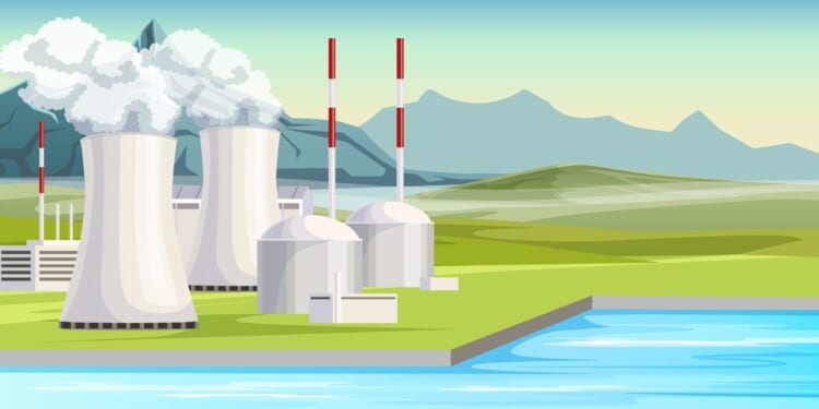 nuclear energy power plant