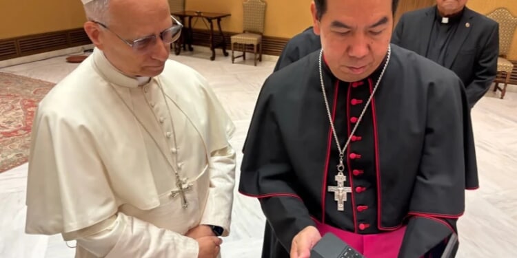 Pope Leo XIV to supporters of migrants in U.S.: ‘You stand with me, and I stand with you’