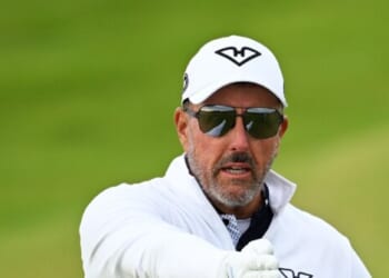 Pro Golf Legend Phil Mickelson Jabs Biden, Slams Anti-Trump 'No Kings' Protesters