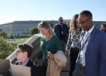 Reporters Turn in Their Badges over Recent Pentagon Press Rules