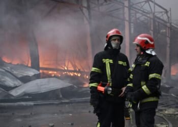 Russian Missile and Drone Attacks Kill Four in Ukraine