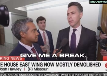 Senator Josh Hawley Dismantles CNN’s Fake Outrage Over Trump’s White House Renovation: “Give Me a Break!” | The Gateway Pundit