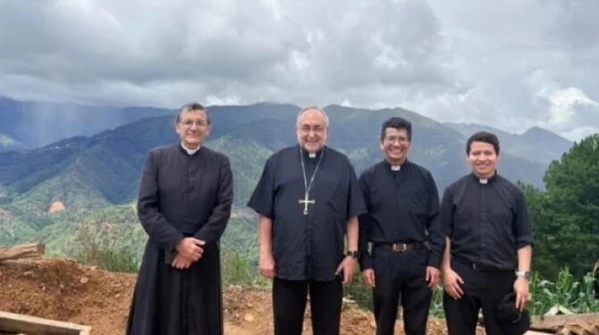 Archbishop Montes in Mexico