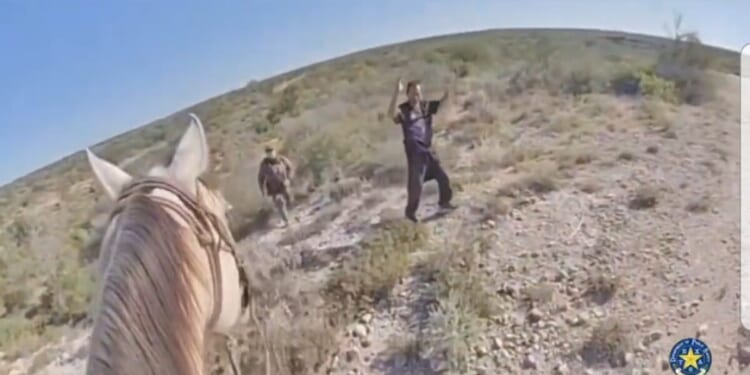 Texas DPS Mounted Patrol and K9 Unit Track Illegal Alien Felon with Numerous Previous Deportations (VIDEO) | The Gateway Pundit