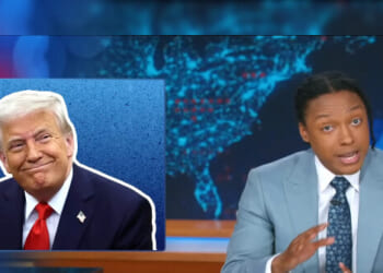 'The Daily Show' Liberal Host Booed After Saying Trump Deserves a Nobel Peace Prize
