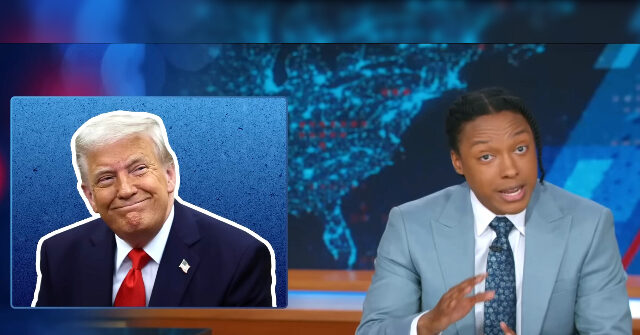 'The Daily Show' Liberal Host Booed After Saying Trump Deserves a Nobel Peace Prize