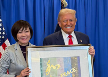 Trump Meets with Assassinated Prime Minister Abe Shinzo's Wife in Japan