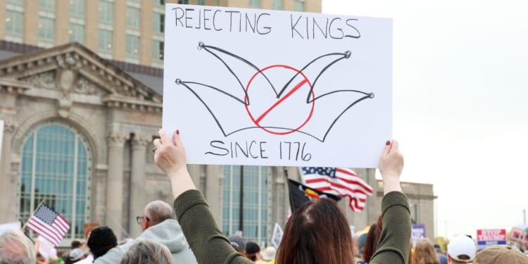 Trump denies being 'king' amid nationwide 'No Kings' democracy protests