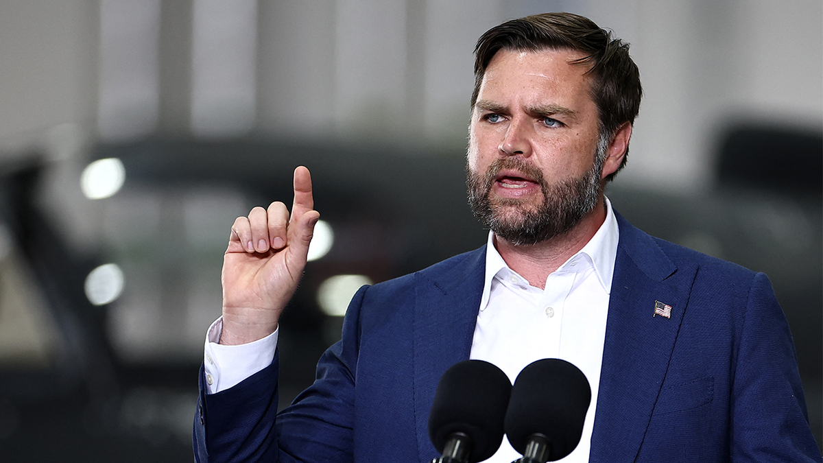 JD Vance visits Royal Air Force Base Fairford