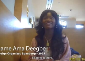 WATCH: Abigail Spanberger Campaign Organizer Busted on Undercover Video Laughing About Charlie Kirk's Assassination | The Gateway Pundit