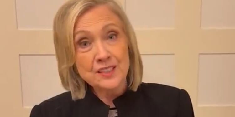 WATCH: Crooked Hillary 'Surprises' Kamala Harris with Video Message During Her Book Tour, Trashes "Unhinged" Trump, "We Beat Him Four Times" | The Gateway Pundit