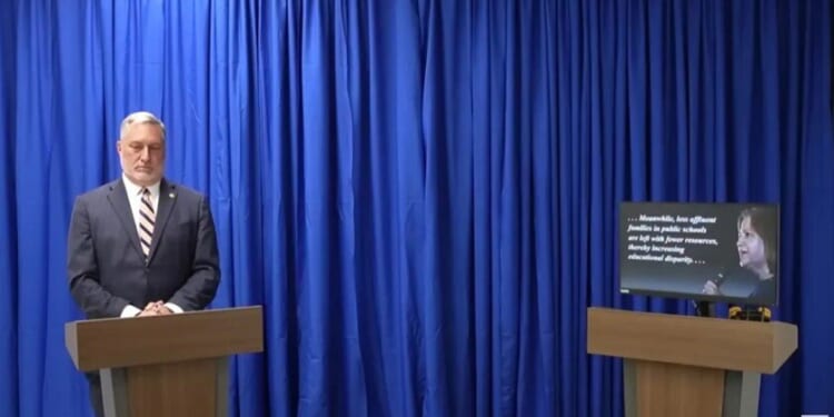 WATCH: GOP Candidate Holds AI DEBATE After Democrat REFUSES to Participate | The Gateway Pundit