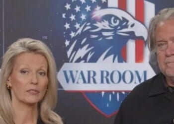 War Room's Steve Bannon and Leigh Wambsganss on the Hypocrisy of "No Kings" Protests - "The Interesting Thing About 'No Kings' is This is Coming from a Party Who Usurped Their Primary Process to Appoint a Queen"(VIDEO) | The Gateway Pundit