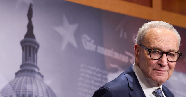 We're in Shutdown 'Because of How Ineffective Schumer Was', But Blame Is on GOP