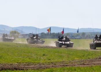 A group of Romanian tanks.