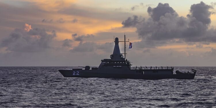 A Republic of Singapore Navy (RSN) ship.