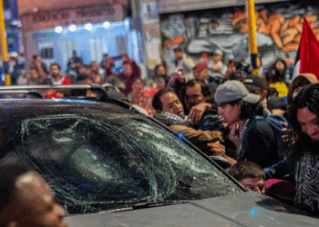 ‘Peaceful’ Pro-Hamas Protests in Colombia End in Widespread Violence