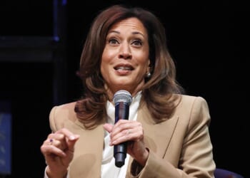 Former Vice President Kamala Harris wants the voting age to be lowered