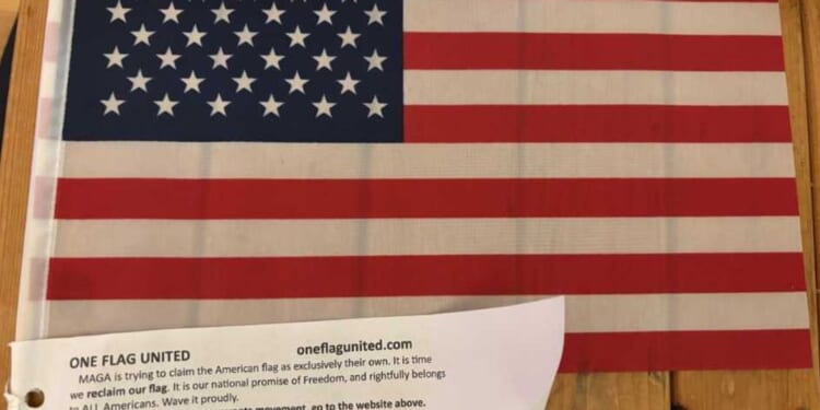 The left wants to ‘reclaim’ the American flag; did they run out of lighter fluid?