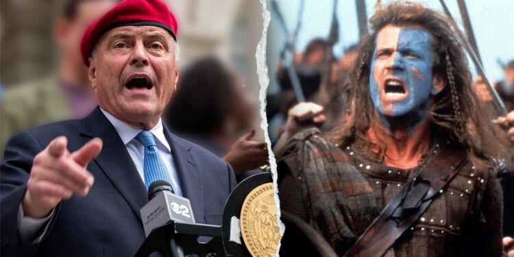 Curtis Sliwa compares himself to Braveheart in NYC mayor race
