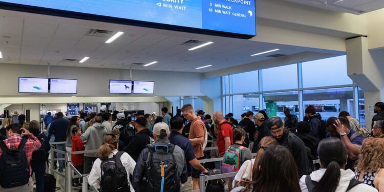 White House blames Democrats for airport chaos during shutdown