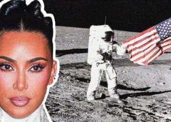 Kim Kardashian claims moon landing was ‘FAKE’