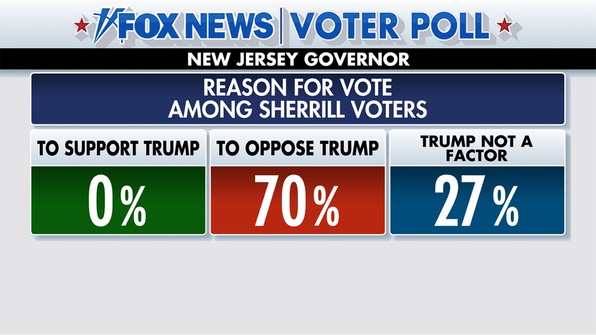 reason for vote among sherill voters