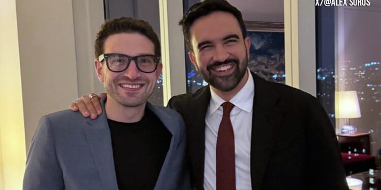 Alex Soros celebrates Zohran Mamdani's NYC victory with penthouse image