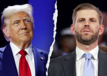 Eric Trump calls father live during Auburn Turning Point USA event