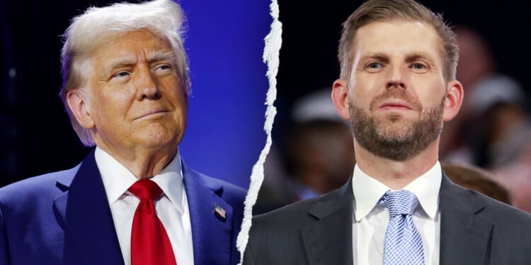 Eric Trump calls father live during Auburn Turning Point USA event