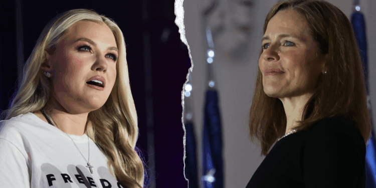 Barrett cites Erika Kirk as model for conservative students facing hatred