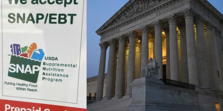 Trump administration seeks emergency Supreme Court order to pause ruling for full SNAP funding