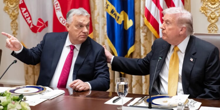 Trump considers Russian oil sanctions exemption for Hungary amid meeting