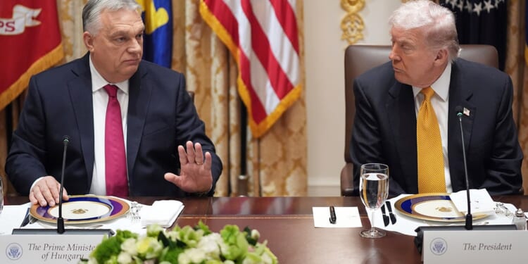 Trump says Hungary's Orban commands respect over his stance on immigration