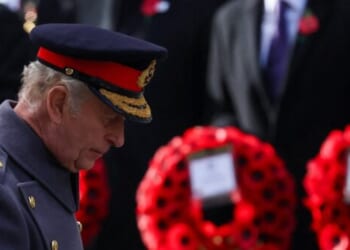 King Charles Leads Remembrance Sunday Ceremony for War Dead