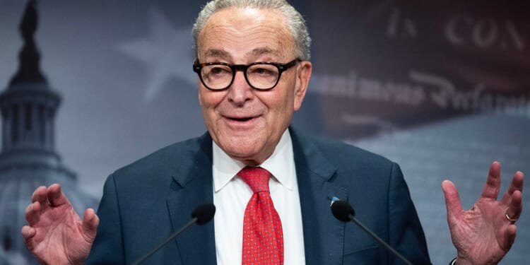 Eight Senate Democrats joined Republicans to begin the end of the shutdown