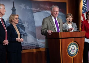 Eight Senate Democrats break with party to end government shutdown