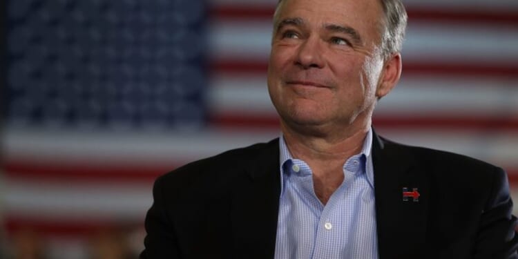 Out to Lunch? Sen. Tim Kaine Says He Was So Distracted by Virginia Elections That He Couldn't Pay Attention to Shutdown Negotiations.