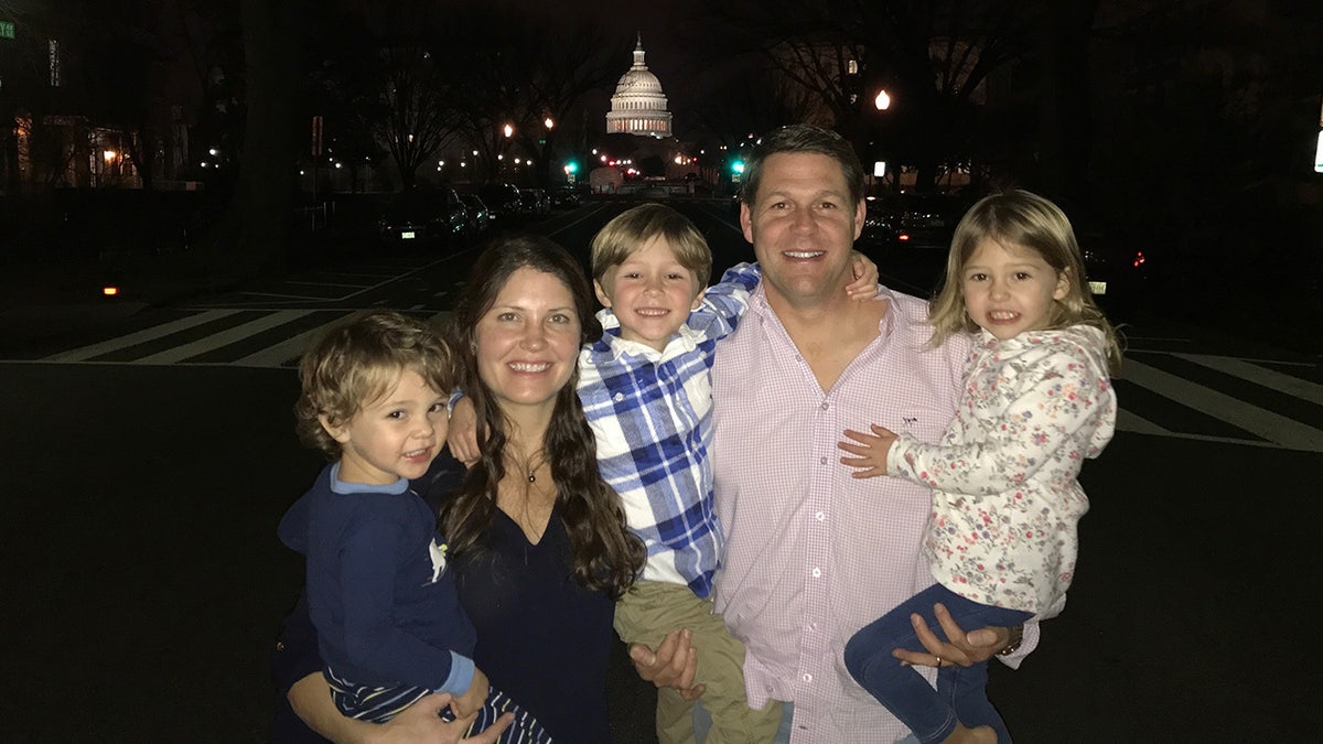 Jodey Arrington with his family