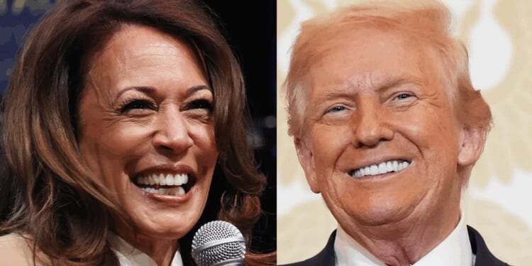Kamala Harris cackles uncontrollably while claiming she defeated Trump's campaign strategy to bait her
