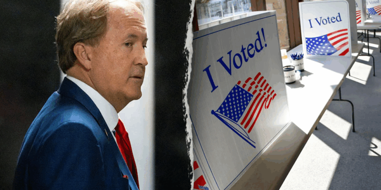Ken Paxton sues Latino voter group over illegal registration claims