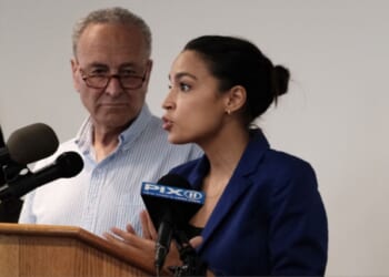 AOC Scrams After Sidestepping Question on Whether Schumer Should Remain as Minority Leader