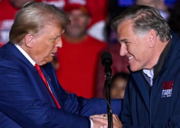 Former Michigan GOP co-chair launches longshot Senate bid against Rogers